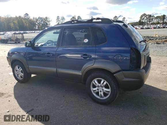 2007 Hyundai Tucson SE z VIN KM8JN12D67U619048, wystawiony jako Copart lot #81087214 z przebiegiem 110 562 mil mil oraz Szkoda całkowita • Salvage title. Historia ofert i sprzedaży dostępna na DreamBid. Obrazek 2.