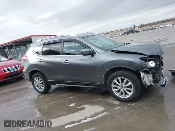 ✅ 2017 Nissan Rogue SV • VIN: KNMAT2MV9HP582387 • Lot: 43684167. Listed on IAAI with 130,250 mi. Free auction sales archive from the USA and detailed vehicle history report at DreamBid. Image 14.