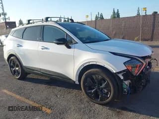 ✅ 2025 Kia Sportage X-Line Prestige • VIN: KNDPZDDH1S7231608 • Lot: 43631084. Listed on IAAI with 7,548 mi. Free auction sales archive from the USA and detailed vehicle history report at DreamBid. Image 1.