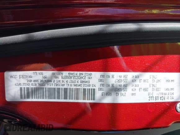 ✅ 2018 Dodge Grand Caravan SXT • VIN: 2C4RDGCG2JR266978 • Лот: 43560682. Опубликован ранее на IAAI с пробегом 172 690 миль. Бесплатный доступ к архиву аукционных продаж из США и подробный отчёт об истории автомобиля на DreamBid. Изображение 9.