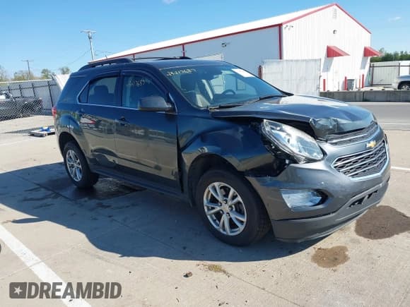 ✅ 2017 Chevrolet Equinox LT • VIN: 2GNALCEK4H1616573 • Лот: 43417687. Опубликован ранее на IAAI с пробегом 111 852 миль. Бесплатный доступ к архиву аукционных продаж из США и подробный отчёт об истории автомобиля на DreamBid. Изображение 1.