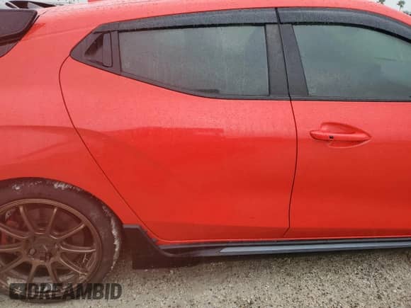 2020 Hyundai Veloster with VIN KMHT36AH4LU007036, listed as a Copart auction lot 74078074 with Not provided miles and Non repairable. Bid and sale history available at DreamBid. Image 10.