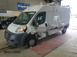 ✅ 2017 Ram ProMaster Cargo • VIN: 3C6TRVDG2HE539592 • Lot: 56537875. Listed on Copart with 101,545 mi. Free auction sales archive from the USA and detailed vehicle history report at DreamBid. Image 1.