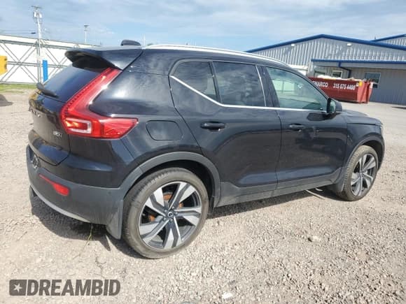 ✅ 2024 Volvo XC40 Ultimate Bright Theme • VIN: YV4L12UF5R2218373 • Lot: 59934905. Listed on Copart with Not provided. Free auction sales archive from the USA and detailed vehicle history report at DreamBid. Image 3.