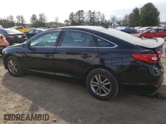 ✅ 2017 Hyundai Sonata SE • VIN: 5NPE24AF2HH592607 • Lot: 47034363. Listed on Copart with 56,324 mi. Free auction sales archive from the USA and detailed vehicle history report at DreamBid. Image 2.