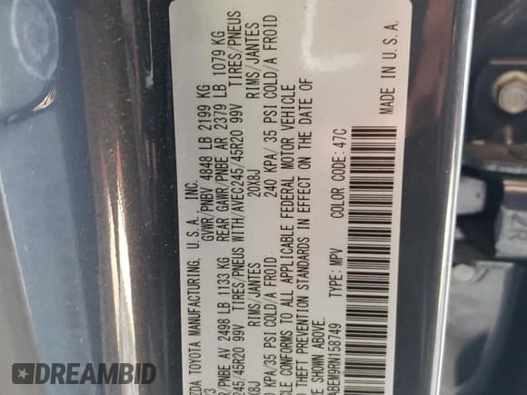 ✅ 2024 Mazda CX-50 S Premium Plus • VIN: 7MMVABEM9RN158749 • Lot: 68468535. Listed on Copart with 11,379 mi. Free auction sales archive from the USA and detailed vehicle history report at DreamBid. Image 14.