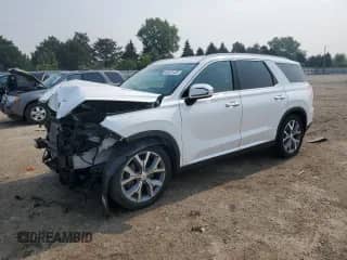 2022 Hyundai Palisade SEL с VIN KM8R3DHE5NU357482, выставлен на аукционе Copart как лот 66821425 с пробегом 55 485 миль миль и Списание • Salvage title. История ставок и продаж доступна на DreamBid. Изображение 1.