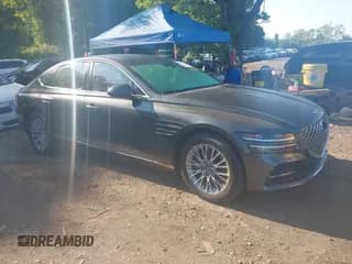 ✅ 2023 Genesis G80 2.5T • VIN: KMTGB4SC6PU197719 • Lot: 42371420. Wystawiony na IAAI z przebiegiem 41 125 mil. Bezpłatny archiwum sprzedaży aukcyjnych z USA i szczegółowy raport historii pojazdu na DreamBid. Zdjęcie 1.