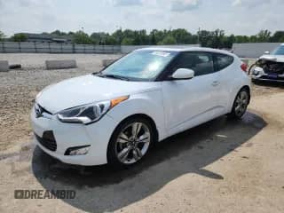2017 Hyundai Veloster z VIN KMHTC6AD8HU315735, wystawiony jako Copart lot #60339585 z przebiegiem 103 831 mil mil oraz Szkoda całkowita • Salvage title. Historia ofert i sprzedaży dostępna na DreamBid. Obrazek 1.
