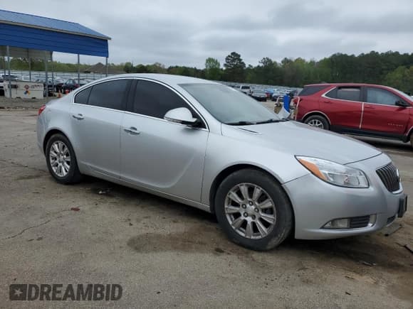 ✅ 2013 Buick Regal Premium 1 • VIN: 2G4GS5ER6D9205665 • Lot: 51515045. Listed on Copart with 177,156 mi. Free auction sales archive from the USA and detailed vehicle history report at DreamBid. Image 4.