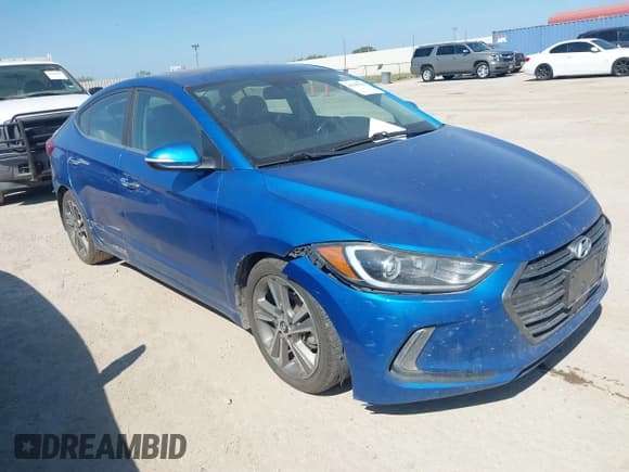 ✅ 2017 Hyundai Elantra Value Edition • VIN: 5NPD84LF5HH042051 • Lot: 43109961. Listed on IAAI with 184,574 mi. Free auction sales archive from the USA and detailed vehicle history report at DreamBid. Image 1.