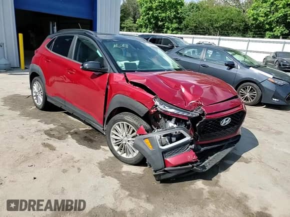 2021 Hyundai Kona SEL z VIN KM8K2CAA7MU745088, wystawiony jako Copart lot #66326275 z przebiegiem 65 392 mil mil oraz Szkoda całkowita • Salvage title. Historia ofert i sprzedaży dostępna na DreamBid. Obrazek 14.