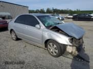 ✅ 2005 Kia Spectra LX • VIN: KNAFE121955200566 • Lot: 61530285. Listed on Copart with 234,851 mi. Free auction sales archive from the USA and detailed vehicle history report at DreamBid. Image 4.