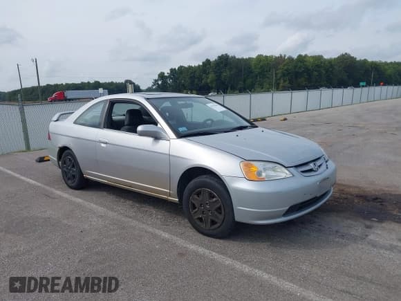 ✅ 2002 Honda Civic EX • VIN: 1HGEM21912L043946 • Lot: 43275564. Listed on IAAI with 238,708 mi. Free auction sales archive from the USA and detailed vehicle history report at DreamBid. Image 1.