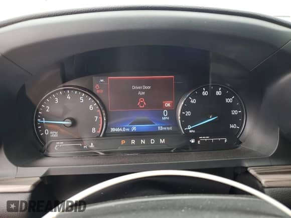 2021 Ford Explorer Limited with VIN 1FMSK8FH0MGB43876, listed as a Copart auction lot 68814815 with 39,464 mi miles and Salvage title. Bid and sale history available at DreamBid. Image 9.