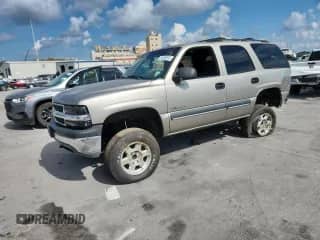 2002 Chevrolet Tahoe LT с VIN 1GNEC13Z72R132675, выставлен на аукционе Copart как лот 81329915 с пробегом Не указан миль и Списание • Salvage title. История ставок и продаж доступна на DreamBid. Изображение 1.