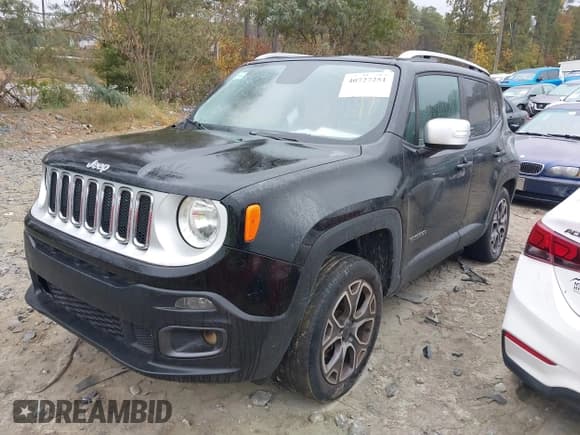 ✅ 2017 Jeep Renegade Limited • VIN: ZACCJBDB0HPE97445 • Лот: 40727251. Опубликован ранее на IAAI с пробегом 120 235 миль. Бесплатный доступ к архиву аукционных продаж из США и подробный отчёт об истории автомобиля на DreamBid. Изображение 14.