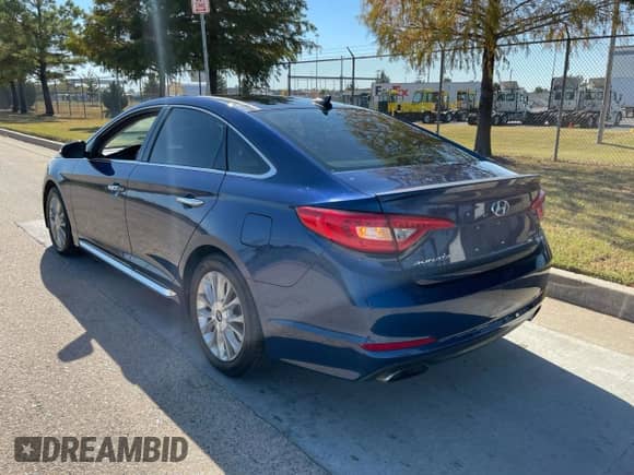 2015 Hyundai Sonata Sport with VIN 5NPE34AFXFH129575, listed as a Copart auction lot 91865415 with 137,348 mi miles and Clean title. Bid and sale history available at DreamBid. Image 3.