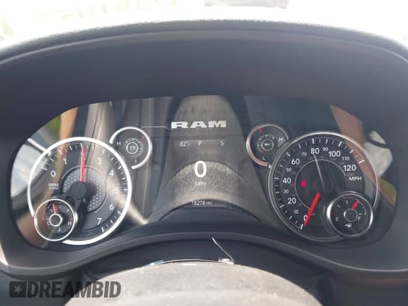 ✅ 2023 Ram 1500 Big Horn • VIN: 1C6SRFFT0PN621987 • Лот: 42491057. Опубликован ранее на IAAI с пробегом 18 278 миль. Бесплатный доступ к архиву аукционных продаж из США и подробный отчёт об истории автомобиля на DreamBid. Изображение 7.