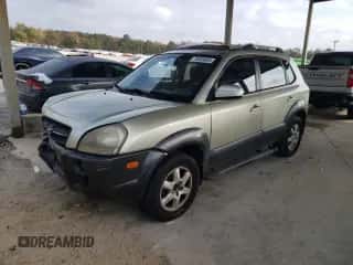 2006 Hyundai Tucson GLS z VIN KM8JN12D56U460604, wystawiony jako Copart lot #78459004 z przebiegiem 140 947 mil mil oraz Szkoda całkowita • Salvage title. Historia ofert i sprzedaży dostępna na DreamBid. Obrazek 1.