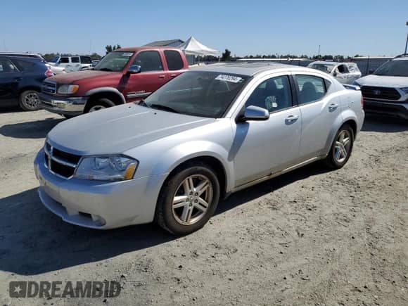 2010 Dodge Avenger R/T z VIN 1B3CC5FB1AN210851, wystawiony jako Copart lot #74276294 z przebiegiem 109 608 mil mil oraz Czysty tytuł • Clean title. Historia ofert i sprzedaży dostępna na DreamBid. Obrazek 1.