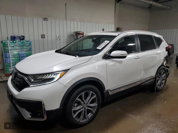 ✅ 2021 Honda CR-V Touring • VIN: 2HKRW2H97MH649971 • Lot: 93375235. Listed on Copart with 100,965 mi. Free auction sales archive from the USA and detailed vehicle history report at DreamBid. Image 1.