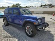 ✅ 2019 Jeep Wrangler Unlimited Sahara • VIN: 1C4HJXEN6KW639335 • Лот: 80445805. Опубликован ранее на Copart с пробегом 46 111 миль. Бесплатный доступ к архиву аукционных продаж из США и подробный отчёт об истории автомобиля на DreamBid. Изображение 4.