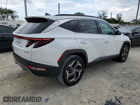 ✅ 2022 Hyundai Tucson Limited • VIN: KM8JECA1XNU031766 • Lot: 69258542. Wystawiony na Copart z przebiegiem 8 844 mil. Bezpłatny archiwum sprzedaży aukcyjnych z USA i szczegółowy raport historii pojazdu na DreamBid. Zdjęcie 3.