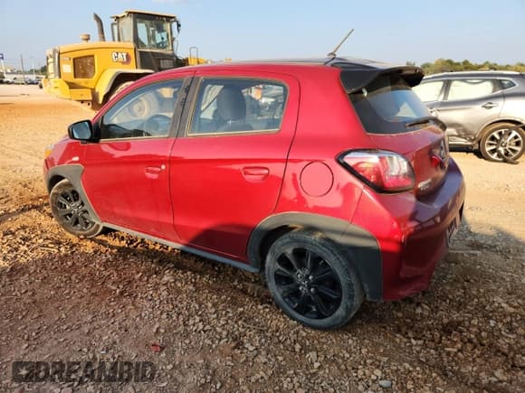 ✅ 2023 Mitsubishi Mirage Black Edition • VIN: ML32AWHJ9PH005900 • Lot: 81050905. Listed on Copart with 63,371 mi. Free auction sales archive from the USA and detailed vehicle history report at DreamBid. Image 2.