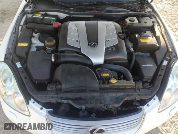 ✅ 2003 Lexus SC 430 • VIN: JTHFN48Y730038082 • Lot: 77005344. Listed on Copart with 133,491 mi. Free auction sales archive from the USA and detailed vehicle history report at DreamBid. Image 11.