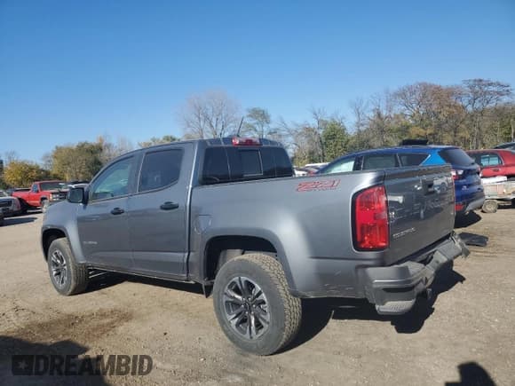 ✅ 2021 Chevrolet Colorado 4WD Z71 • VIN: 1GCGTDEN6M1114537 • Лот: 90623775. Опубликован ранее на Copart с пробегом 17 790 миль. Бесплатный доступ к архиву аукционных продаж из США и подробный отчёт об истории автомобиля на DreamBid. Изображение 2.