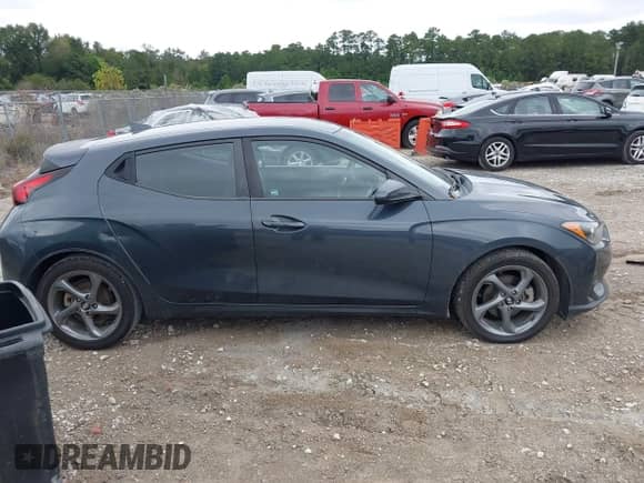 2019 Hyundai Veloster 2.0 with VIN KMHTG6AF5KU006205, listed as a IAAI auction lot 43445594 with 94,672 mi miles and . Bid and sale history available at DreamBid. Image 13.