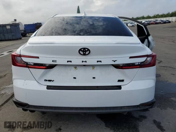 2025 Toyota Camry LE с VIN 4T1DAACK7SU158330, выставлен на аукционе Copart как лот 81390035 с пробегом 2 492 миль миль и Чистый • Clean title. История ставок и продаж доступна на DreamBid. Изображение 6.