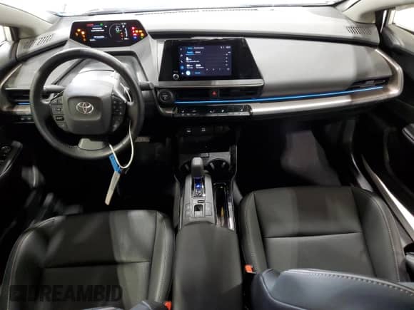 2024 Toyota Prius Limited with VIN JTDADABU8R3019468, listed as a Copart auction lot 82739715 with 8,608 mi miles and Salvage title. Bid and sale history available at DreamBid. Image 8.