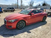 ✅ 2017 Infiniti Q60 Red Sport 400 • VIN: JN1FV7EK7HM610502 • Lot: 48814725. Listed on Copart with 94,925 mi. Free auction sales archive from the USA and detailed vehicle history report at DreamBid. Image 1.