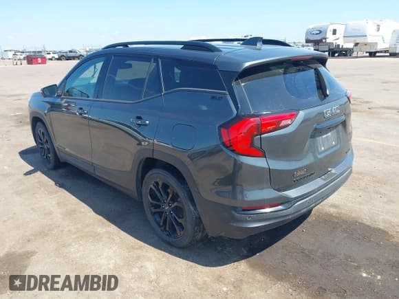 ✅ 2020 GMC Terrain SLT • VIN: 3GKALVEV4LL192659 • Lot: 43091393. Listed on IAAI with 100,429 mi. Free auction sales archive from the USA and detailed vehicle history report at DreamBid. Image 3.