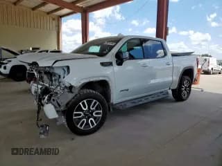 ✅ 2022 GMC Sierra 1500 AT4 • VIN: 3GTP9EEL2NG132250 • Lot: 61688675. Listed on Copart with 136,567 mi. Free auction sales archive from the USA and detailed vehicle history report at DreamBid. Image 1.