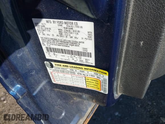 ✅ 2011 Ford F-150 XL • VIN: 1FTFW1EF9BFD05864 • Lot: 41415000. Listed on IAAI with Not provided. Free auction sales archive from the USA and detailed vehicle history report at DreamBid. Image 9.