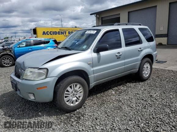 2006 Mercury Mariner Convenience z VIN 4M2YU56Z26DJ06214, wystawiony jako Copart lot #56704775 z przebiegiem 235 939 mil mil oraz Szkoda całkowita • Salvage title. Historia ofert i sprzedaży dostępna na DreamBid. Obrazek 1.