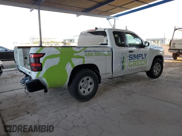 ✅ 2022 Nissan Frontier S • VIN: 1N6ED1CL2NN652020 • Lot: 55664695. Listed on Copart with 42,693 mi. Free auction sales archive from the USA and detailed vehicle history report at DreamBid. Image 3.
