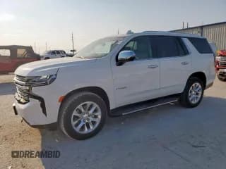✅ 2023 Chevrolet Tahoe Premier • VIN: 1GNSCSKD4PR286668 • Lot: 80310465. Wystawiony na Copart z przebiegiem 49 602 mil. Bezpłatny archiwum sprzedaży aukcyjnych z USA i szczegółowy raport historii pojazdu na DreamBid. Zdjęcie 1.