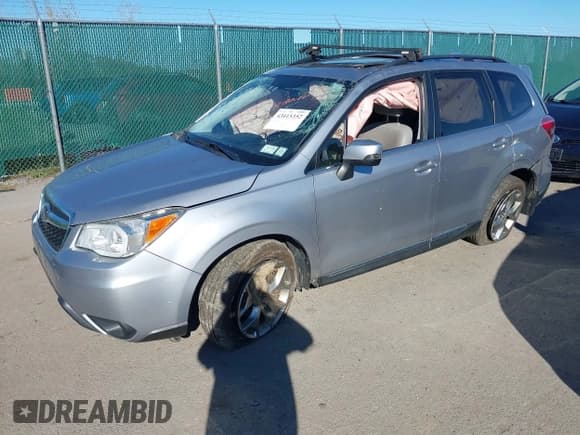 ✅ 2016 Subaru Forester Touring • VIN: JF2SJAVC9GH476078 • Lot: 43415352. Listed on IAAI with 89,423 mi. Free auction sales archive from the USA and detailed vehicle history report at DreamBid. Image 2.