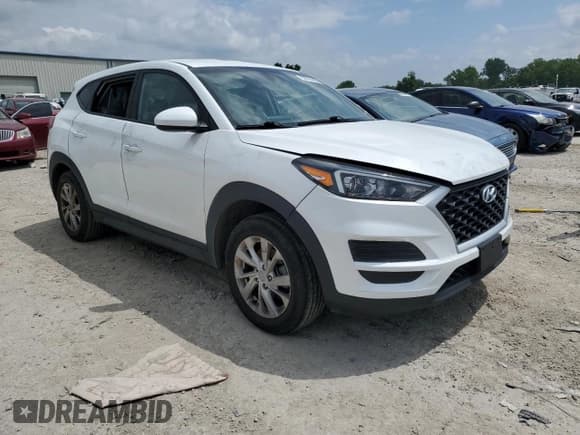 ✅ 2021 Hyundai Tucson SE • VIN: KM8J2CA49MU361738 • Lot: 59797465. Listed on Copart with 55,343 mi. Free auction sales archive from the USA and detailed vehicle history report at DreamBid. Image 4.