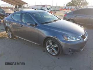 ✅ 2013 Lexus IS 250 • VIN: JTHBF5C21D5188178 • Lot: 43153451. Listed on IAAI with 36,797 mi. Free auction sales archive from the USA and detailed vehicle history report at DreamBid. Image 1.
