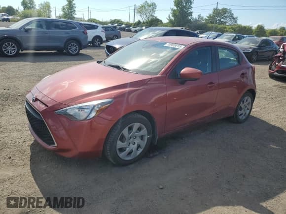 ✅ 2020 Toyota Yaris LE • VIN: 3MYDLBJV2LY714660 • Lot: 70903415. Listed on Copart with 38,716 mi. Free auction sales archive from the USA and detailed vehicle history report at DreamBid. Image 1.