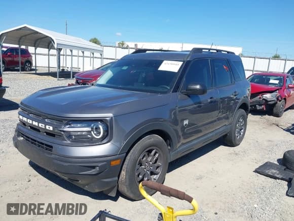 ✅ 2023 Ford Bronco Sport Big Bend • VIN: 3FMCR9B67PRD35013 • Lot: 43430945. Listed on IAAI with 36,520 mi. Free auction sales archive from the USA and detailed vehicle history report at DreamBid. Image 2.