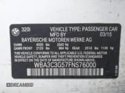 ✅ 2015 BMW 3 Series 320i xDrive • VIN: WBA3C3G57FNS76000 • Lot: 41569657. Wystawiony na IAAI z przebiegiem 155 007 mil. Bezpłatny archiwum sprzedaży aukcyjnych z USA i szczegółowy raport historii pojazdu na DreamBid. Zdjęcie 9.