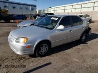 2003 Hyundai Accent GL z VIN KMHCG45C13U494378, wystawiony jako Copart lot #63713375 z przebiegiem 114 772 mil mil oraz Szkoda całkowita • Salvage title. Historia ofert i sprzedaży dostępna na DreamBid. Obrazek 1.