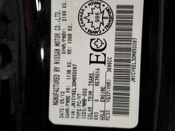 ✅ 2013 Infiniti G37 x • VIN: JN1CV6EL3DM950097 • Lot: 66928225. Wystawiony na Copart z przebiegiem 146 782 mil. Bezpłatny archiwum sprzedaży aukcyjnych z USA i szczegółowy raport historii pojazdu na DreamBid. Zdjęcie 12.