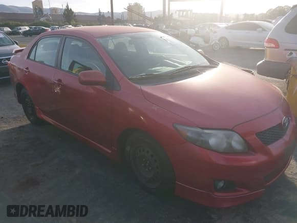 ✅ 2009 Toyota Corolla LE • VIN: 1NXBU40E39Z058296 • Lot: 43657142. Listed on IAAI with 244,650 mi. Free auction sales archive from the USA and detailed vehicle history report at DreamBid. Image 1.
